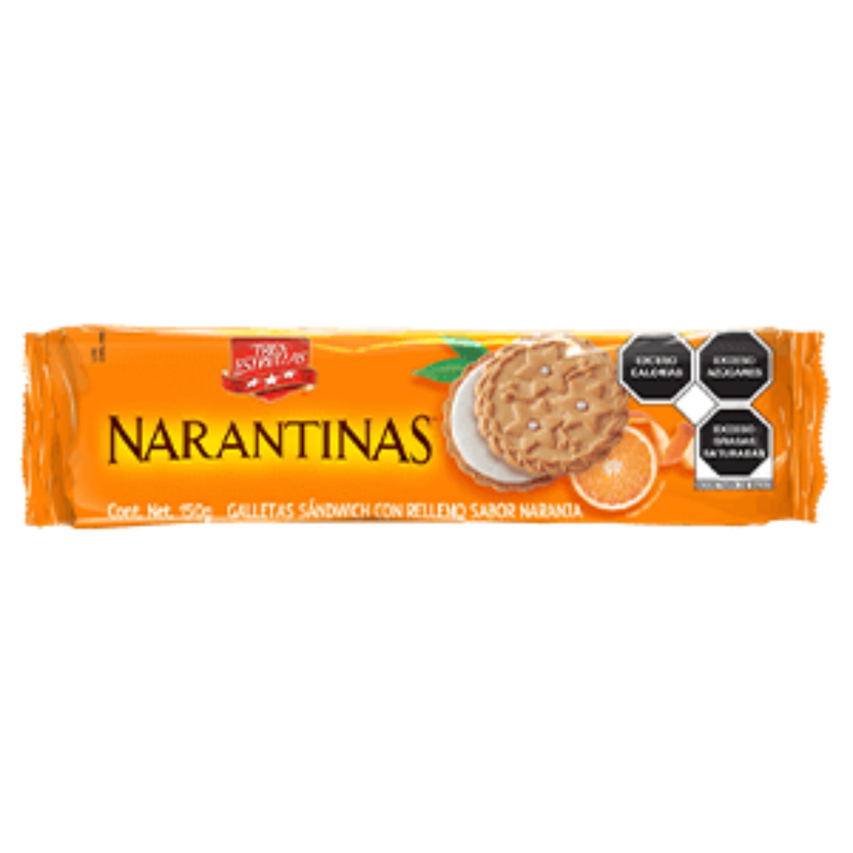 GALL TRES ESTRELLAS NARANTINAS  25/150GR