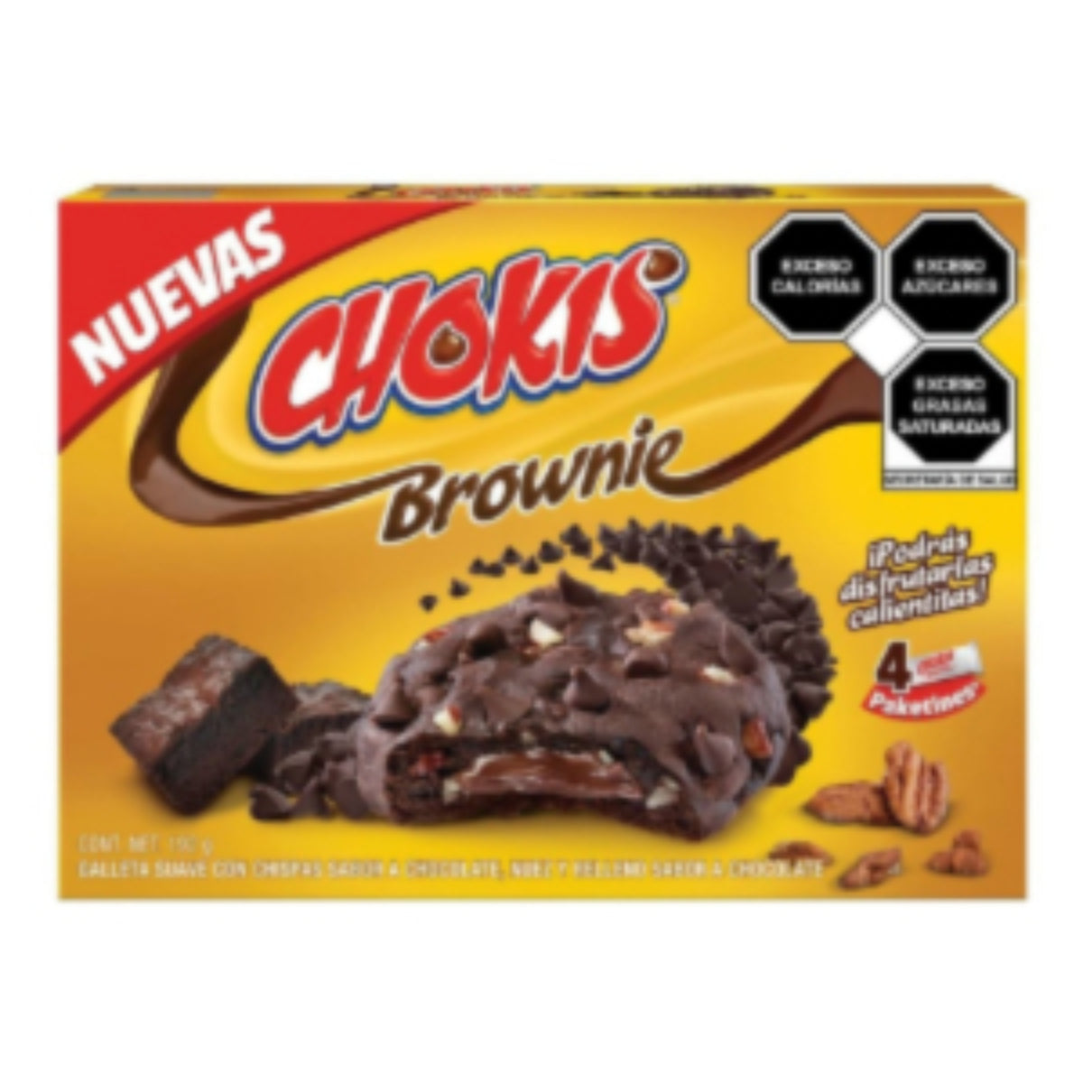 GALL GAMESA CHOKIS BROWNIE CHOC192GR