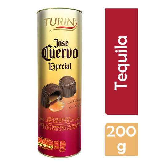 DL CHOC TURIN TEQUILA CUERVO TUB 200GR