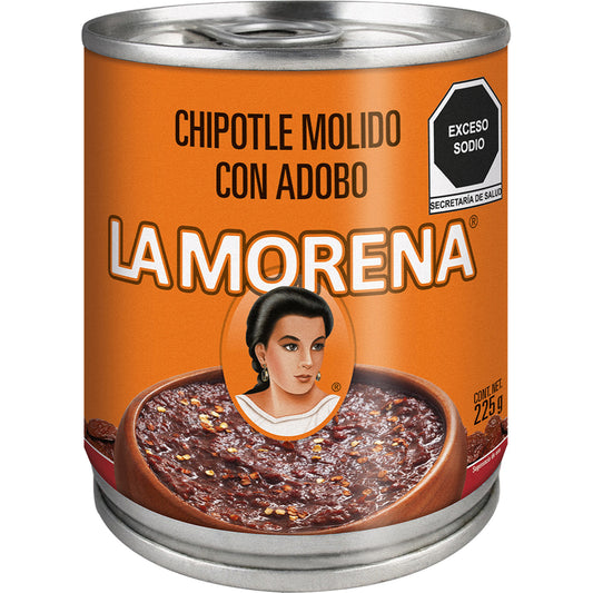 CH LA MORENA CHIPOTLE MOLIDO24/225GR