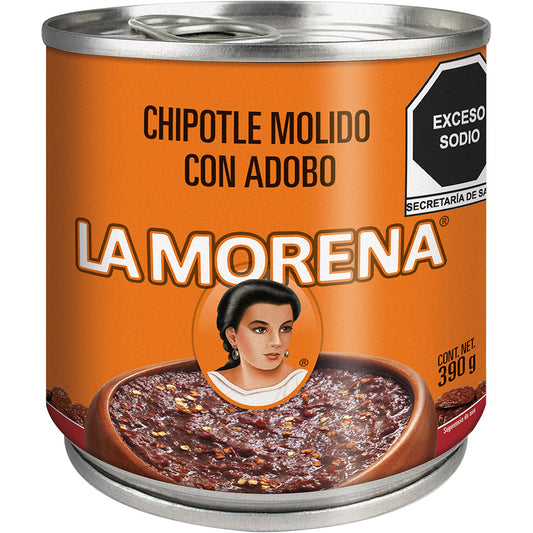 CH LA MORENA CHIPOTLE MOLIDO24/390GR