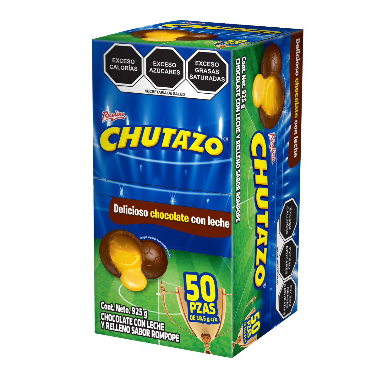 DL CHOC RICOLINO CHUTAZO50PZ