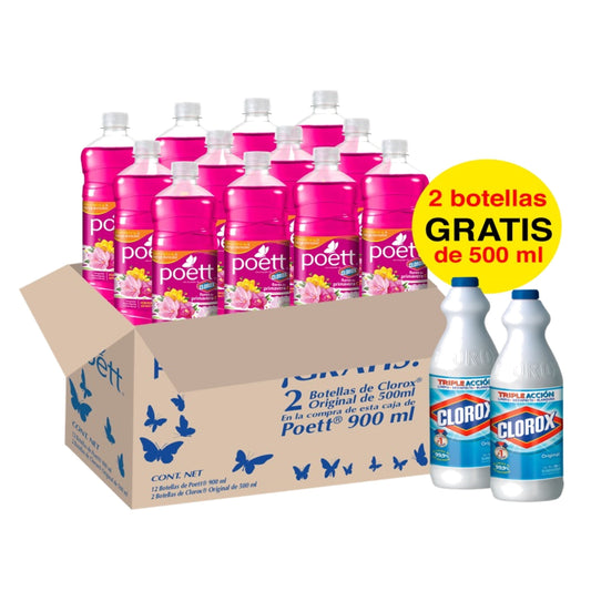 LP POETT FLORES DE PRI+2CLOR500ML12/900M