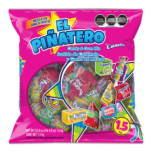 DL EL PIÑATERO CANELS SURTIDO1.5KG