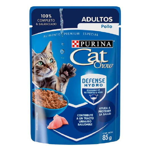 MASC CAT CHOW POLLO POUCH12/85GR