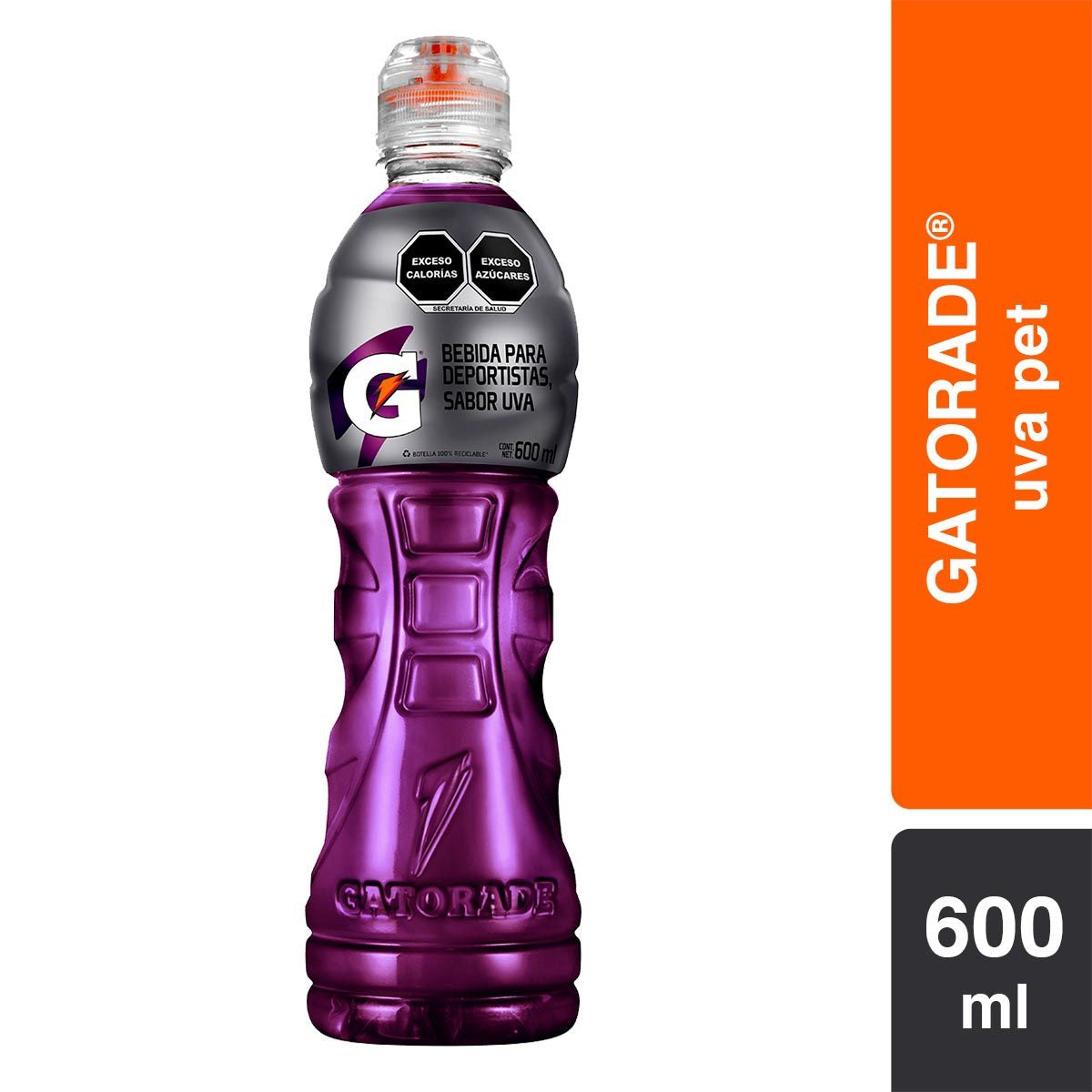 BEB GATORADE UVA 6/600ML