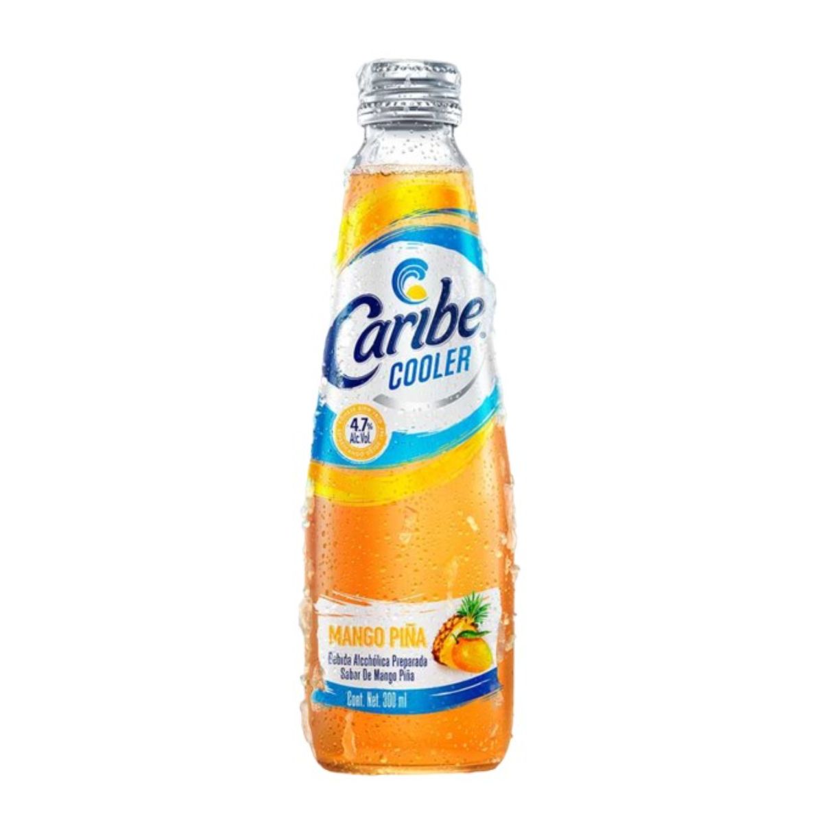 COOL CARIBE COOLER MANGO PIÑA 12/300ML