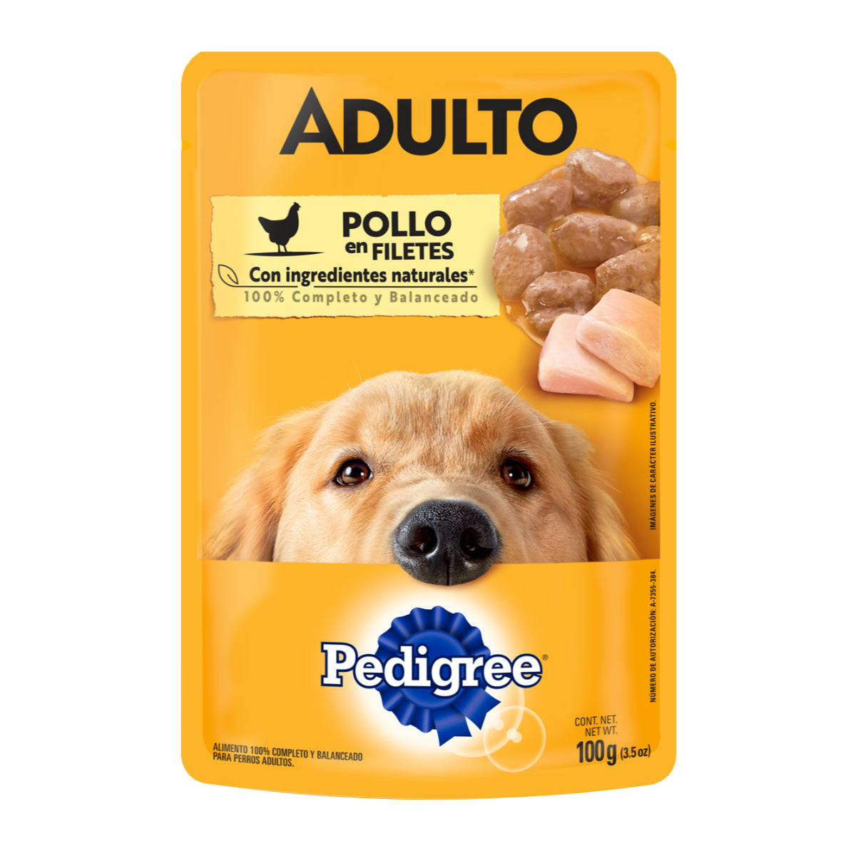 MASC PEDIGREE ADULTO POLLO12/100GR