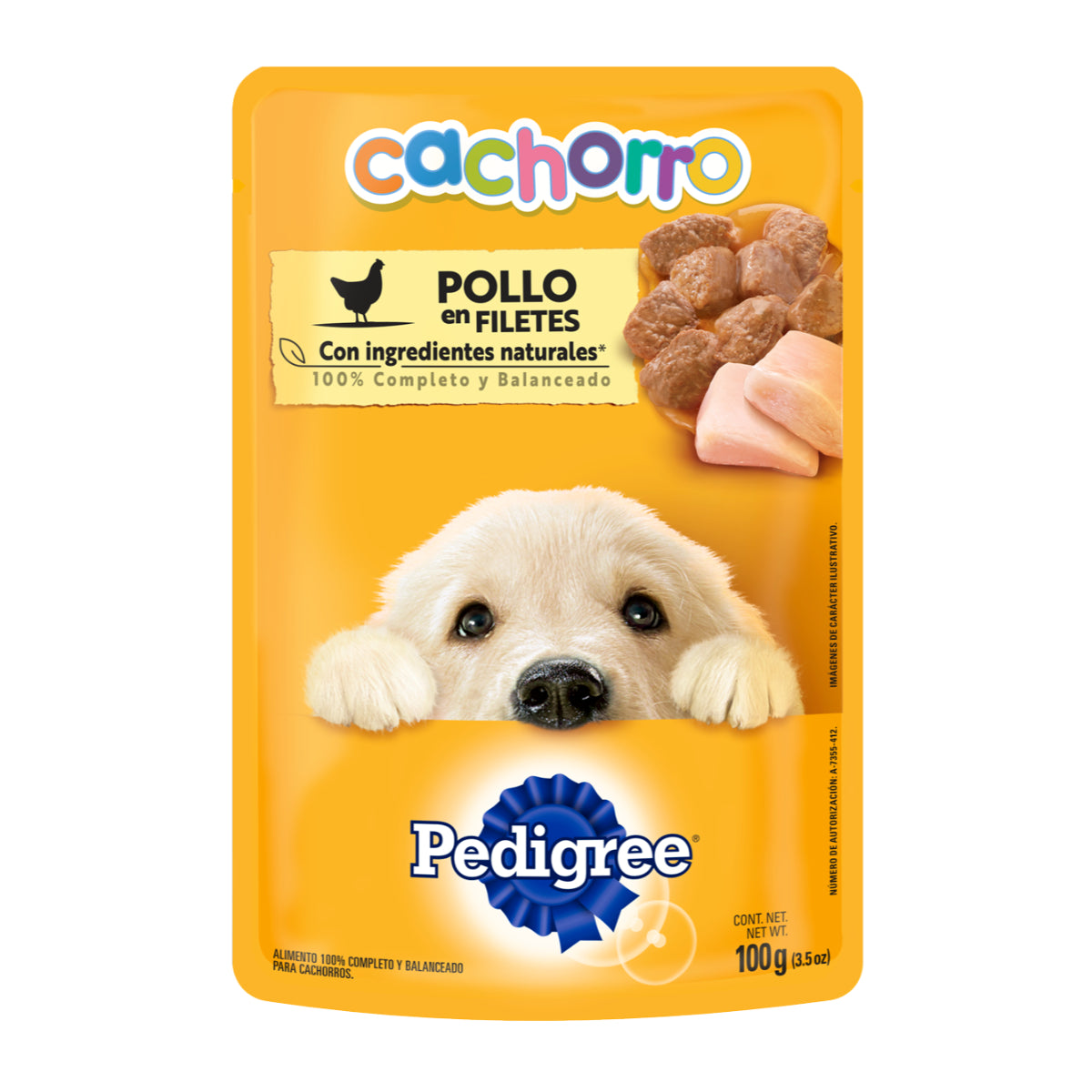 MASC PEDIGREE CACHORRO POLLO12/100GR