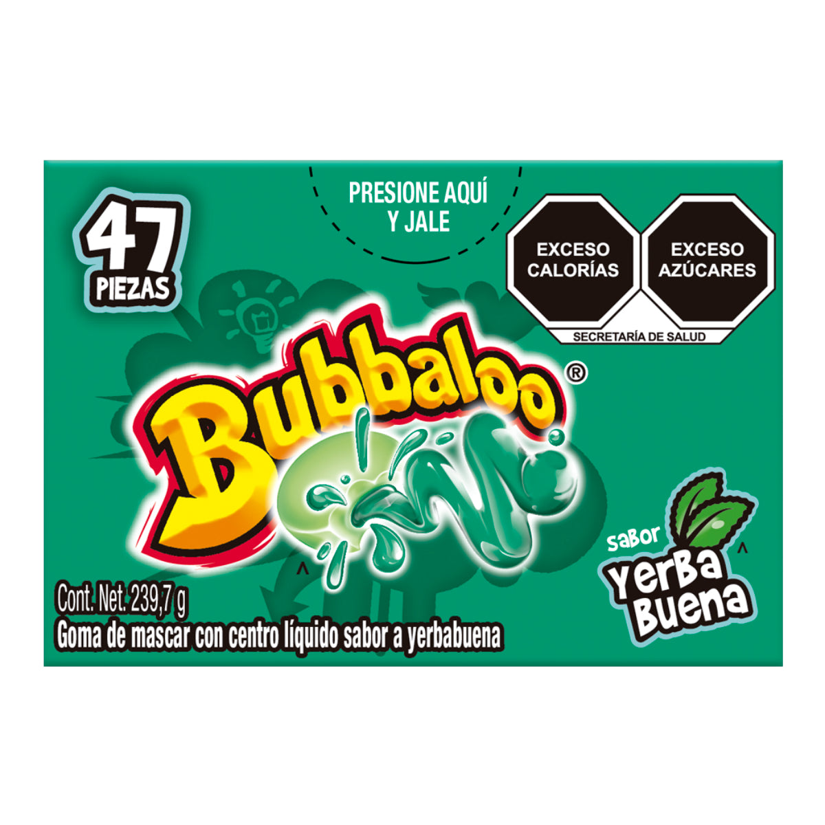 DL CHIC BUBBALOO YERBABUENA 47PZ