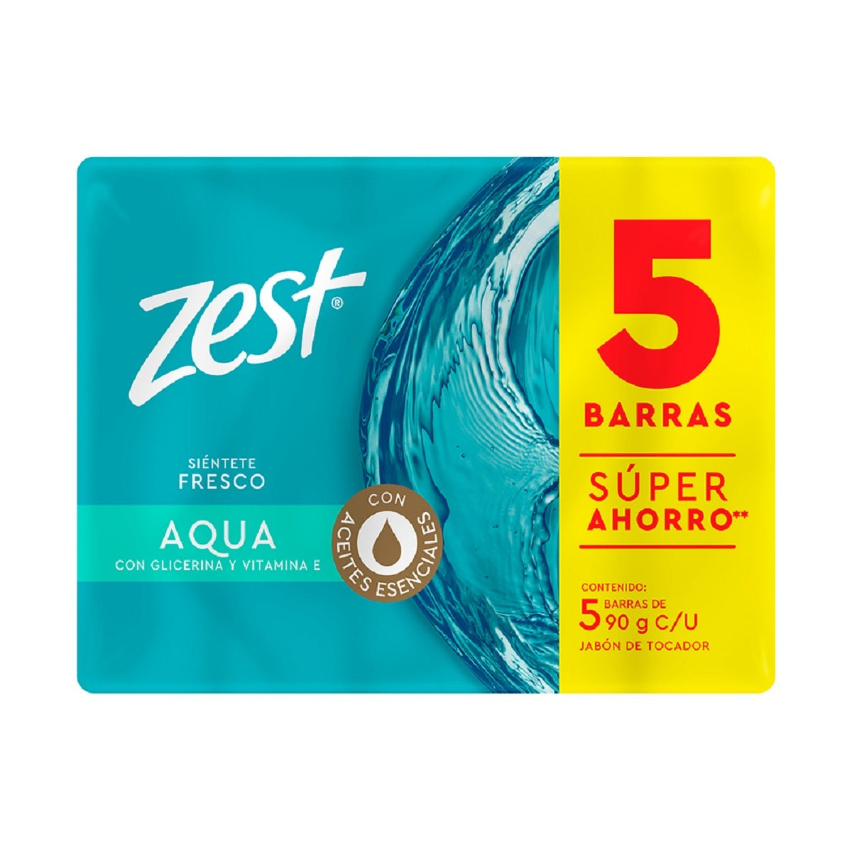 JT ZEST AQUA VITAMINA E 5PACK24/5/90GR