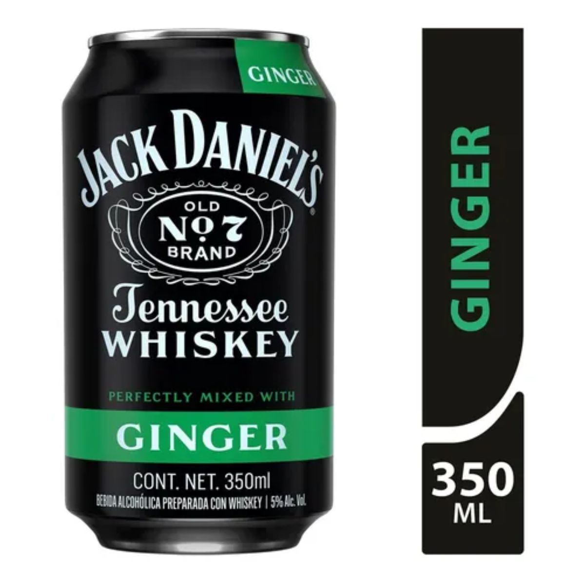 MEZCLA JACK DANIELS GINGER24/350ML