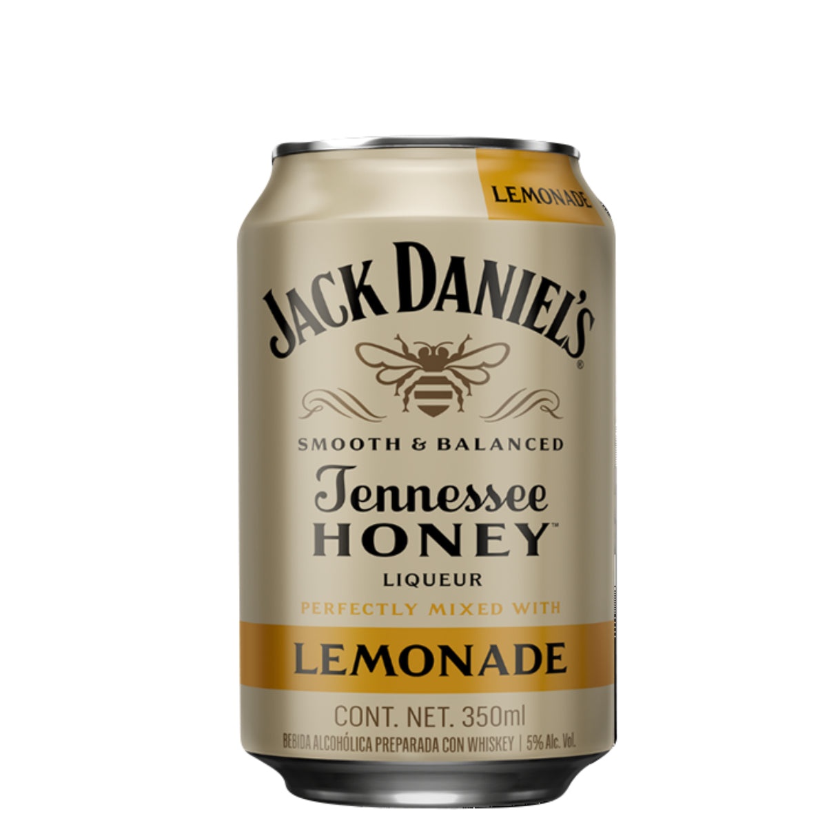 MEZCLA JACK DANIELS HONEY LEMON6/350ML