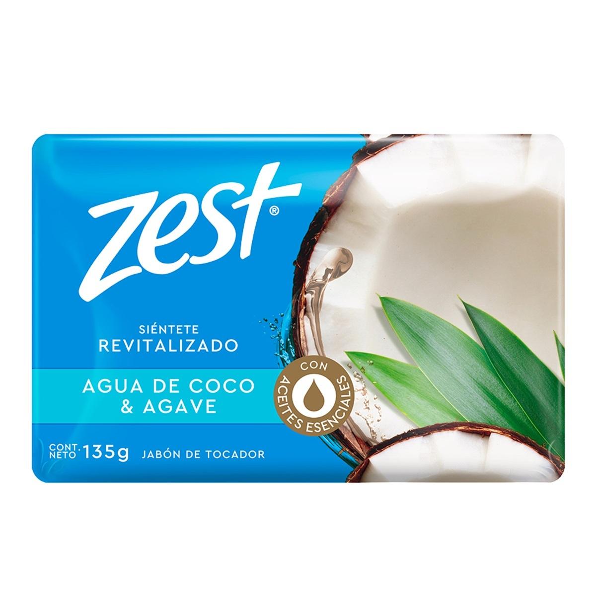 JT ZEST AGUA DE COCO72/135GR