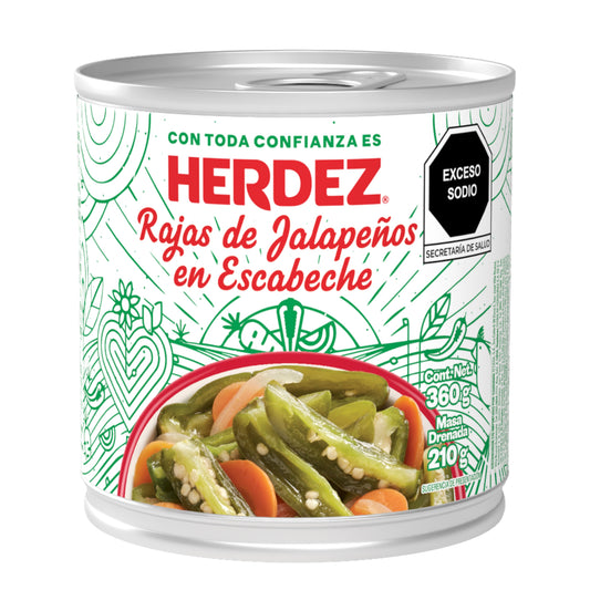 CH HERDEZ RAJAS VERDES12/360GR