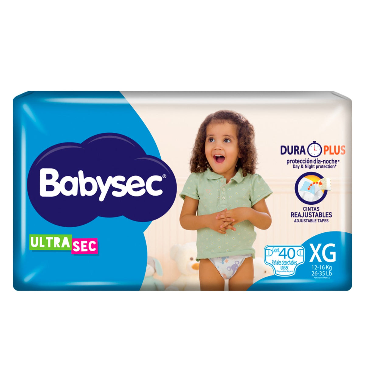 PÑ BABYSEC ULTRASEC X-GRANDE40PZ