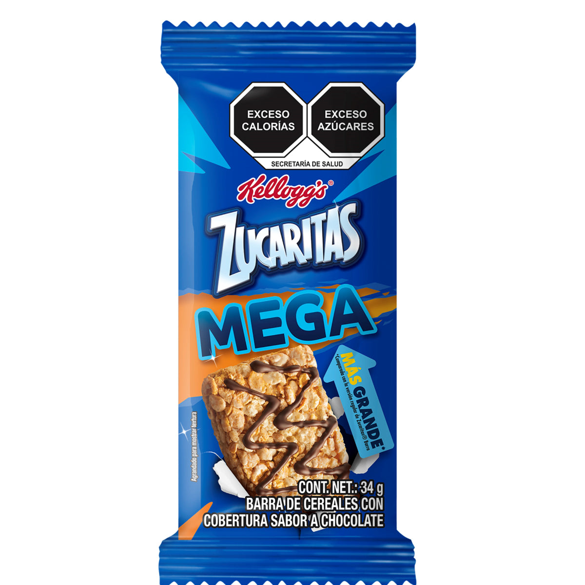 CER BAR ZUCARITAS MEGA 32/34GR