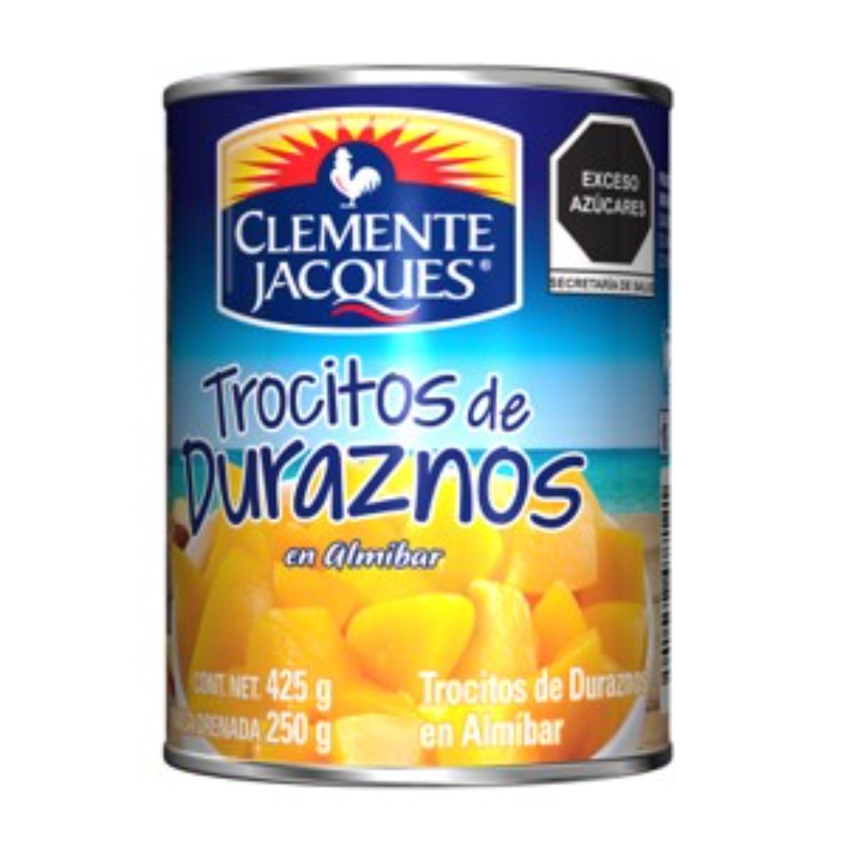 ALM C/JACQUES DURAZNO TROCITOS12/425GR