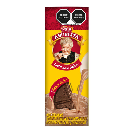 LCH MALT ABUELITA CHOCOLATE 12/930ML