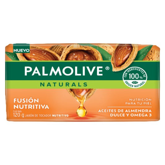 JT PALMOLIVE NAT ALMENDR/OMEGA3 72/120GR