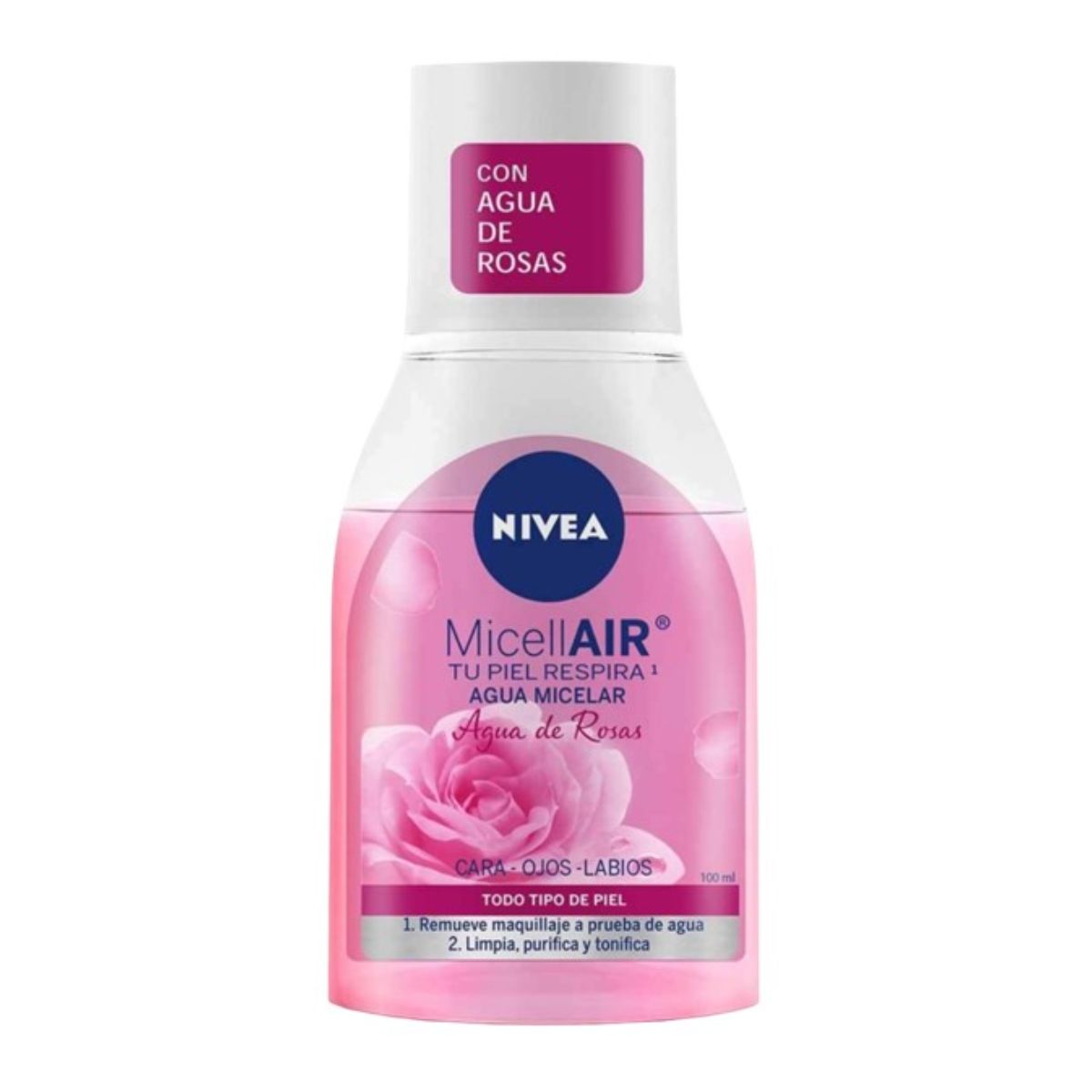 COSM NIVEA AGUA MICELAR ROSAS6/100ML