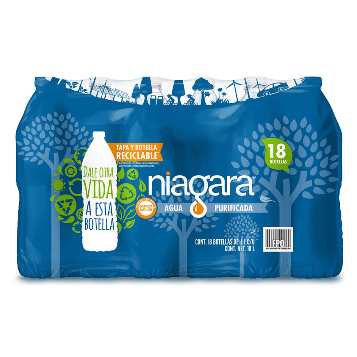 AGUA PURIFICADA NIAGARA18/LT