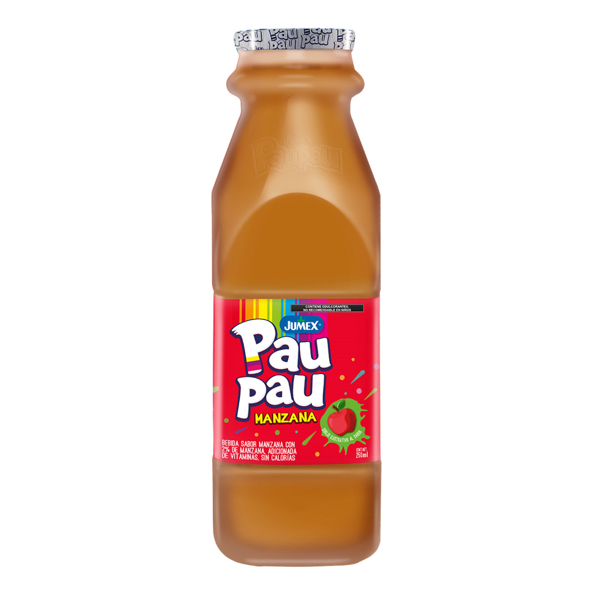 JUG PAU PAU MANZANA 24/250ML