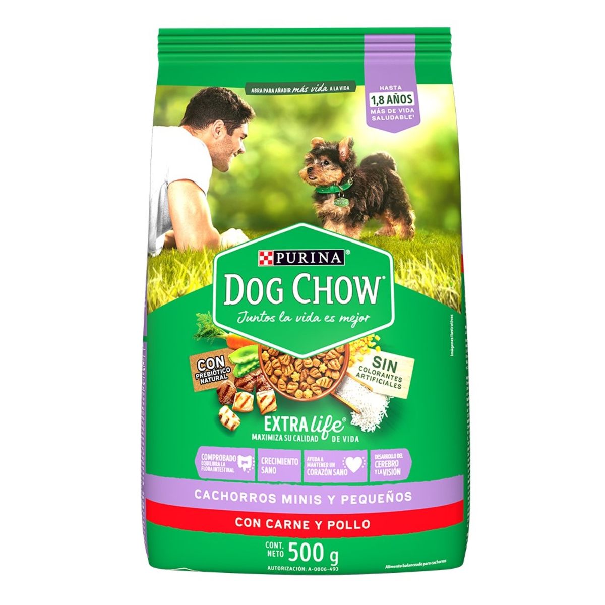 MASC DOG CHOW CACH RAZA MIN/PEQ500GR