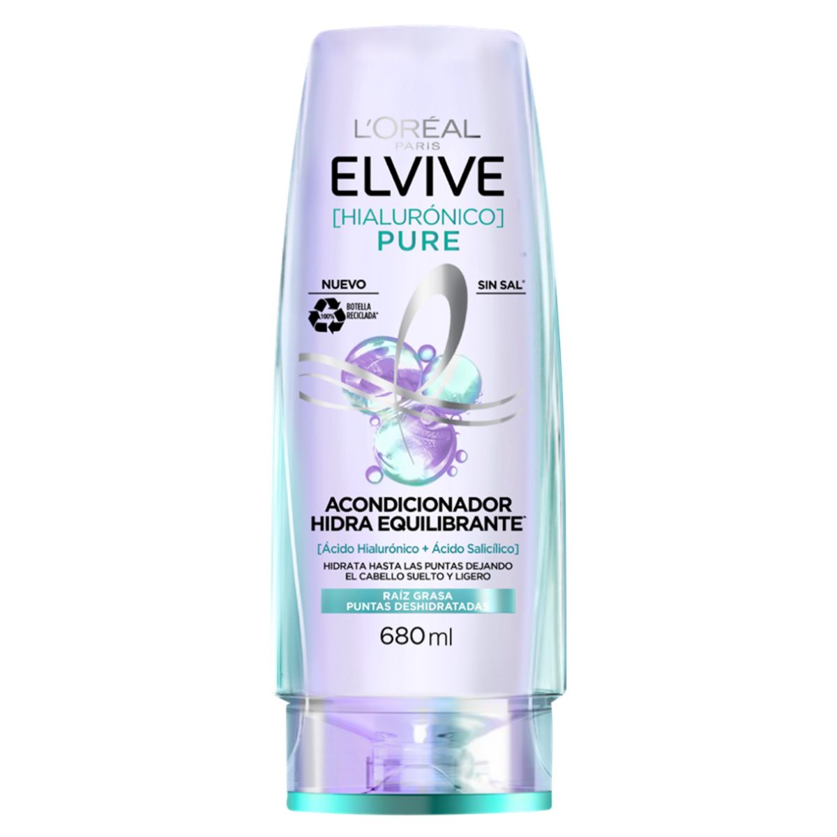 ACON ELVIVE HIDRA HIALURON PURE 12/680ML