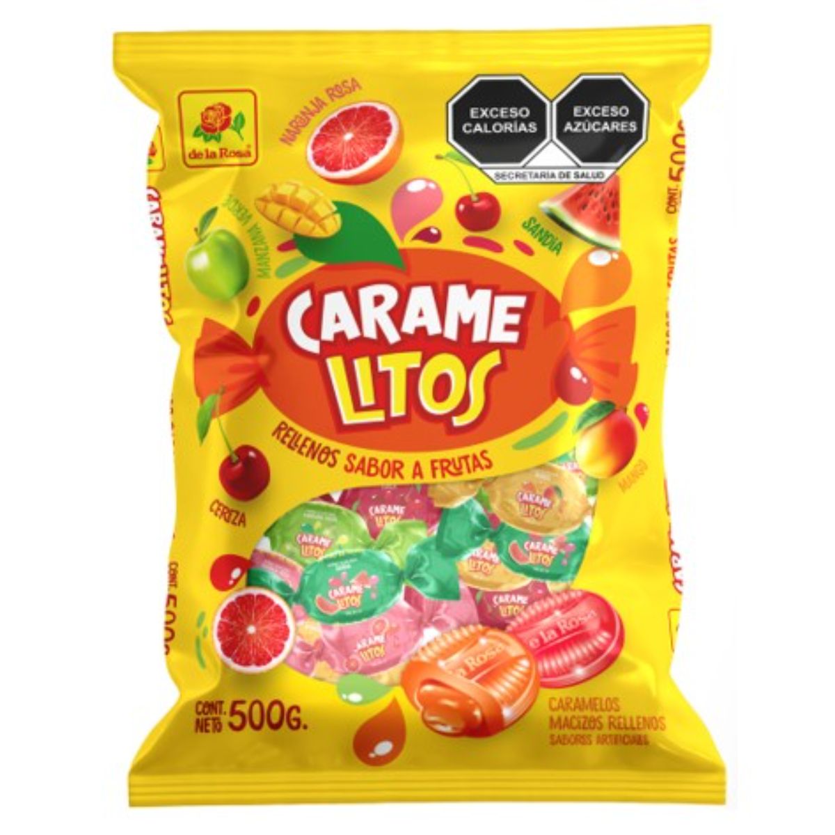 DL LA ROSA CARAMELITOS SURTIDOS100PZ