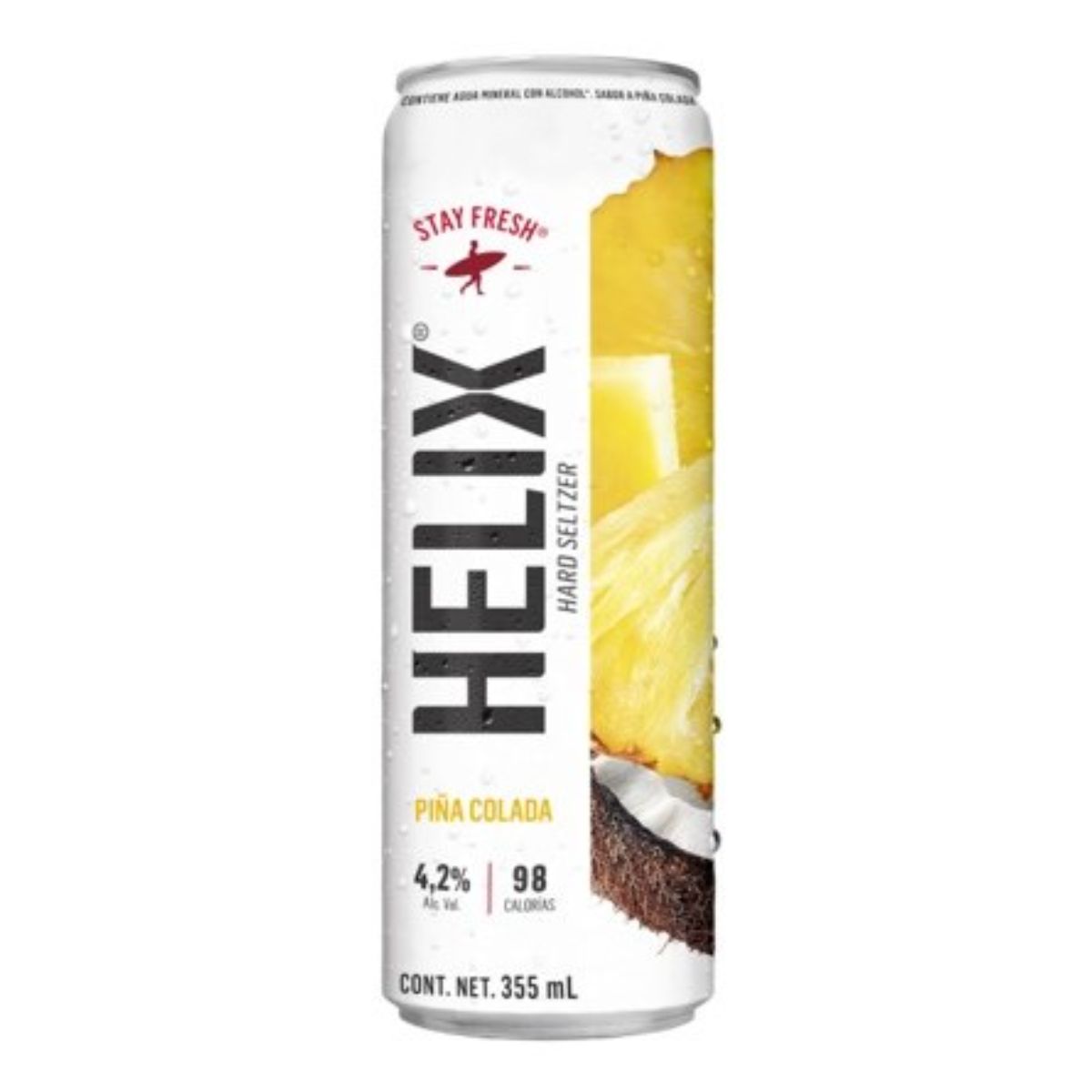 MEZCLA HELIX HARD PIÑA COLADA 24/355ML