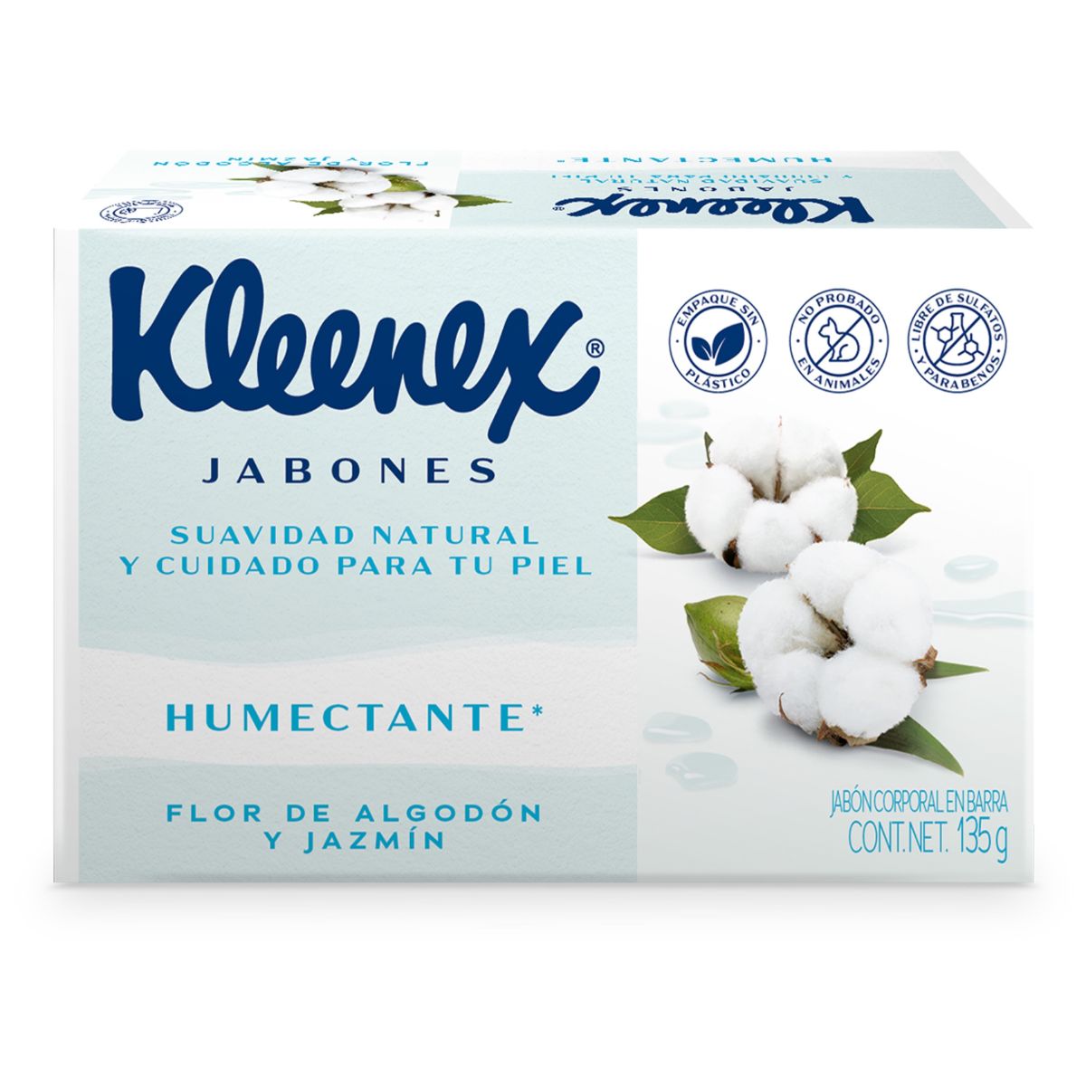 JT KLEENEX FLOR DE ALGODON/JAZM 30/135GR