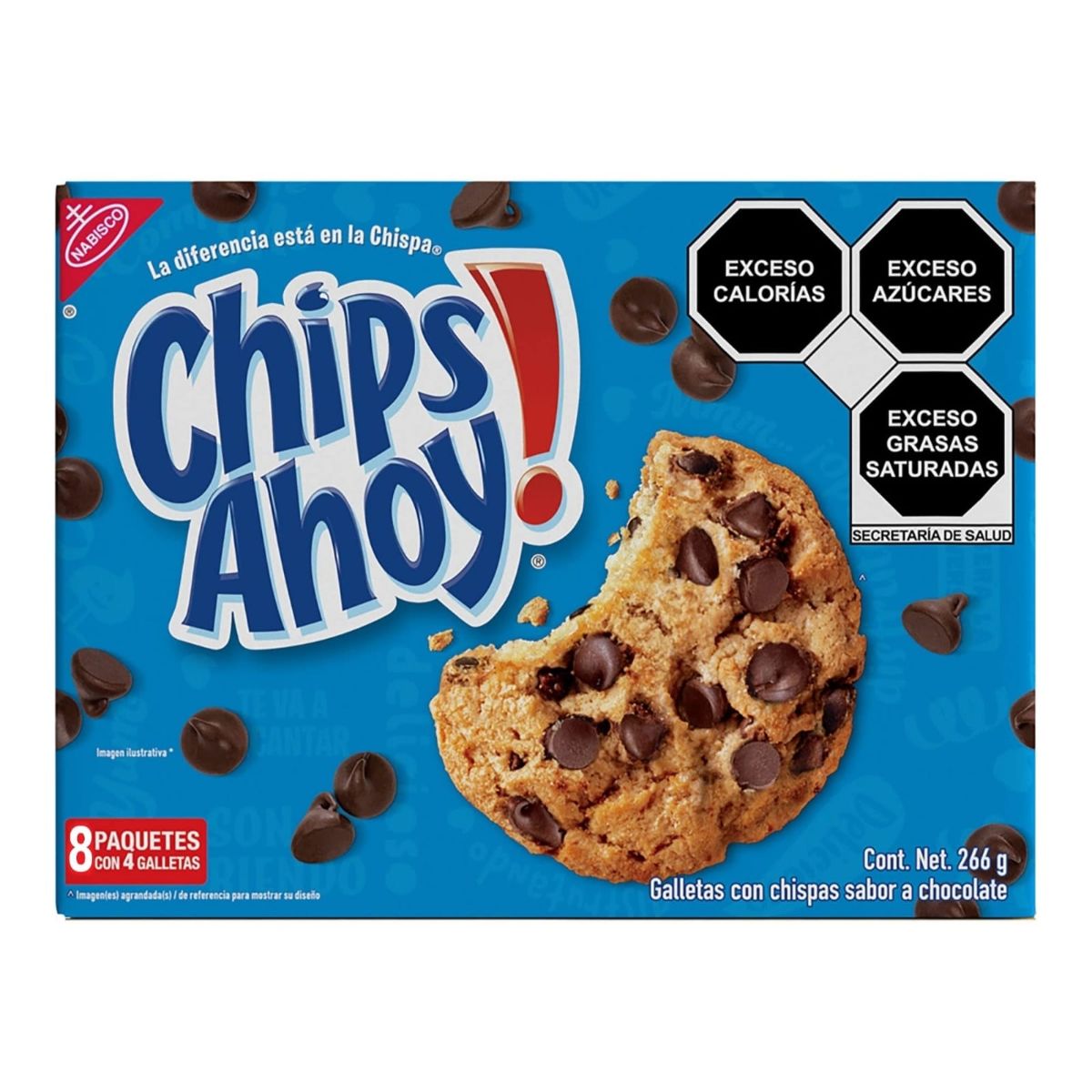 GALL CHIPS AHOY REGULAR 12/8PZ