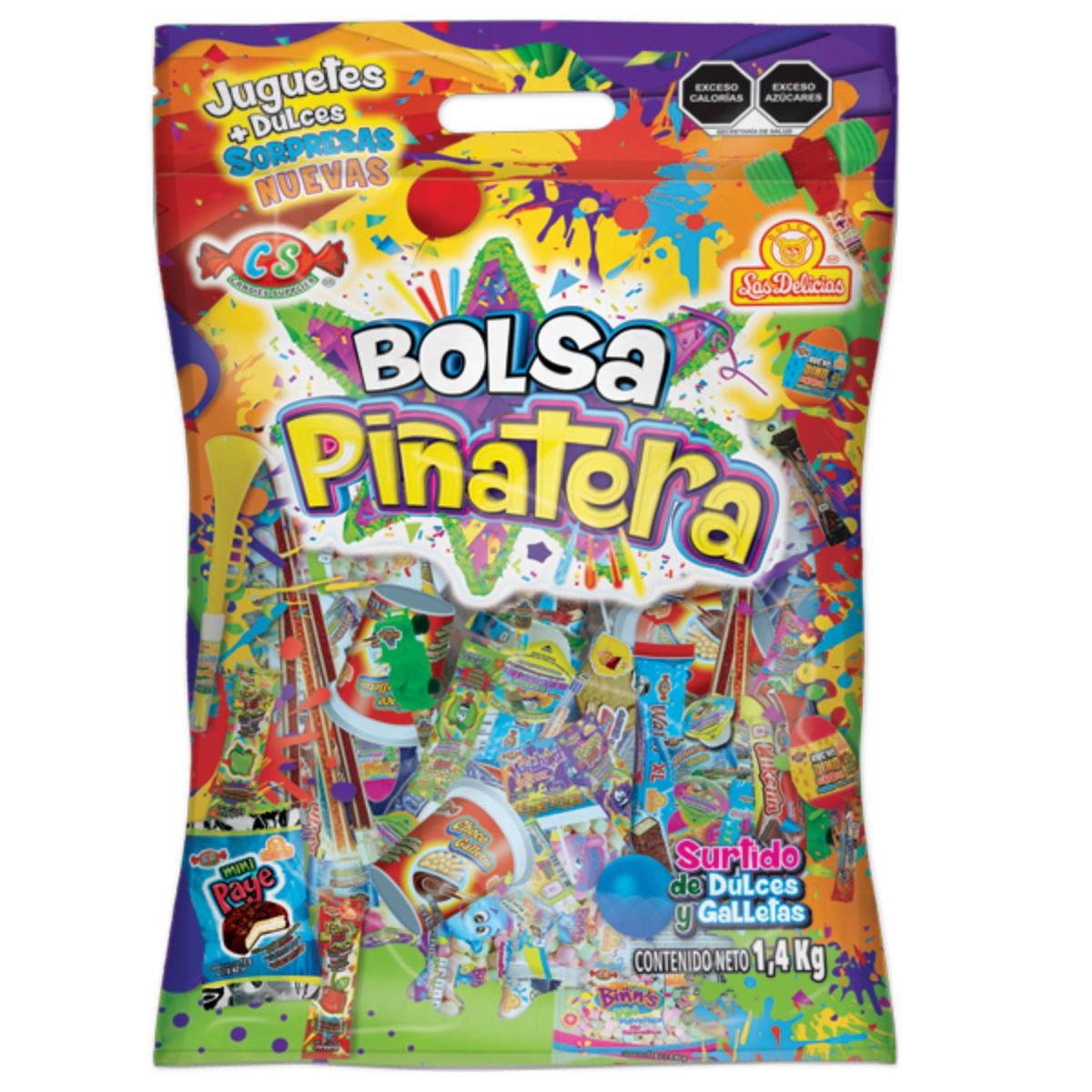 DL LAS DELICIAS BOLSA PIÑATERA 5/1.4KG