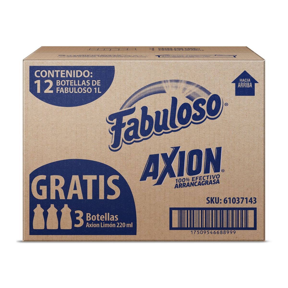 LP FABULOSO LAVANDA+3 AXION 220ML12/LT