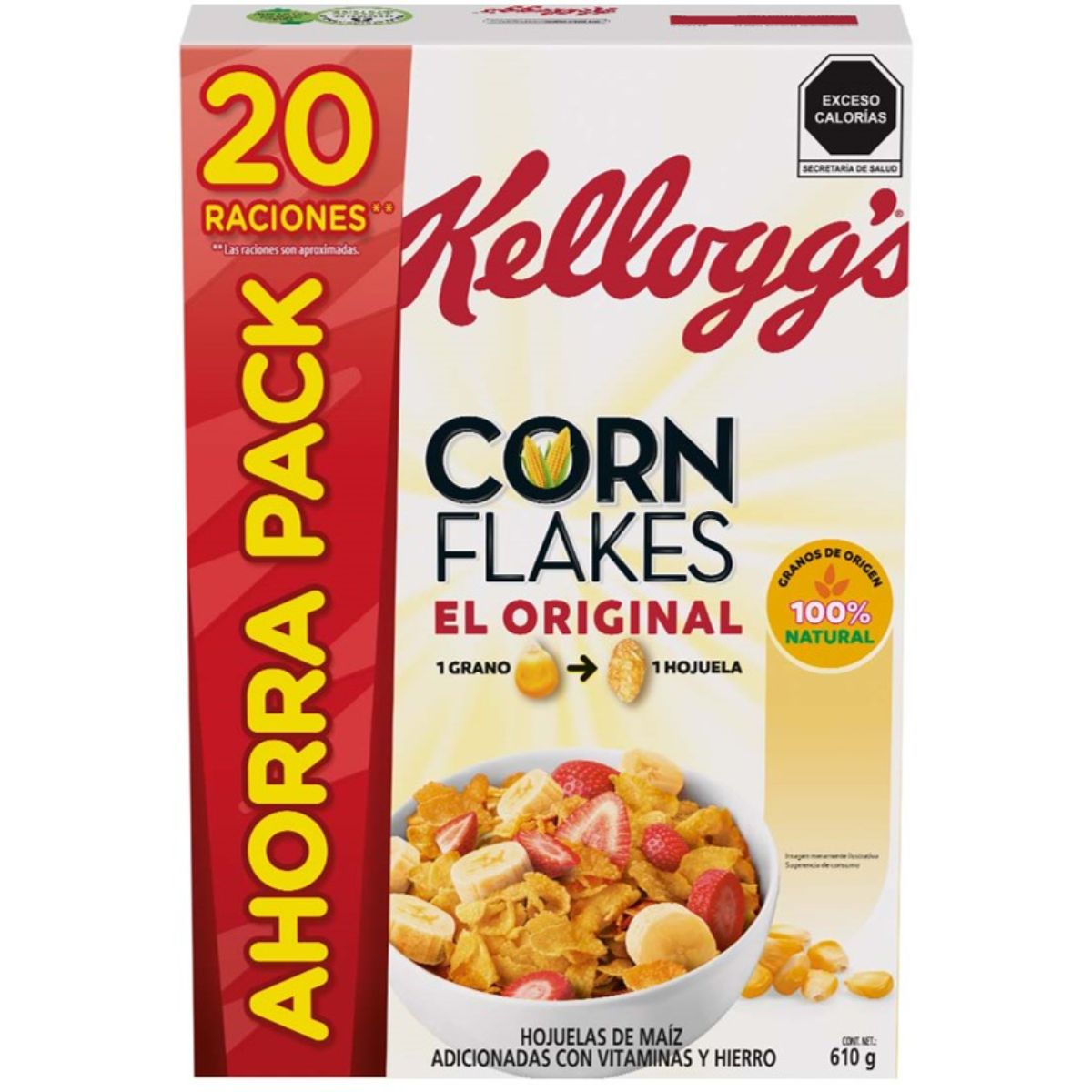 CER CORN FLAKES KELLOGG AHORRA16/610GR