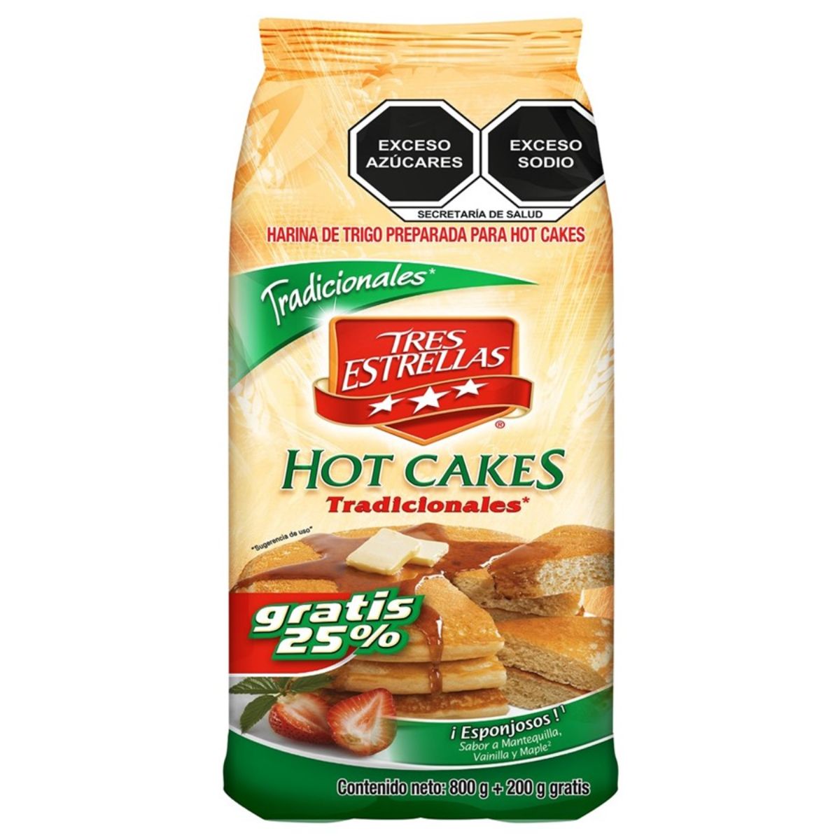 HAR HOT CAKES TRES ESTREL+200GR 10/800GR