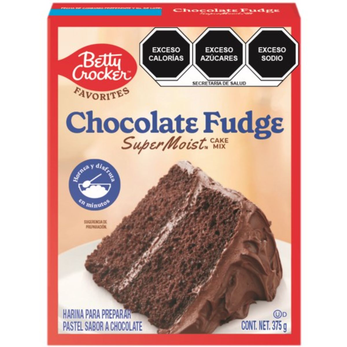 HAR PASTEL B/CROCKER CHOC FUDGE 12/375GR