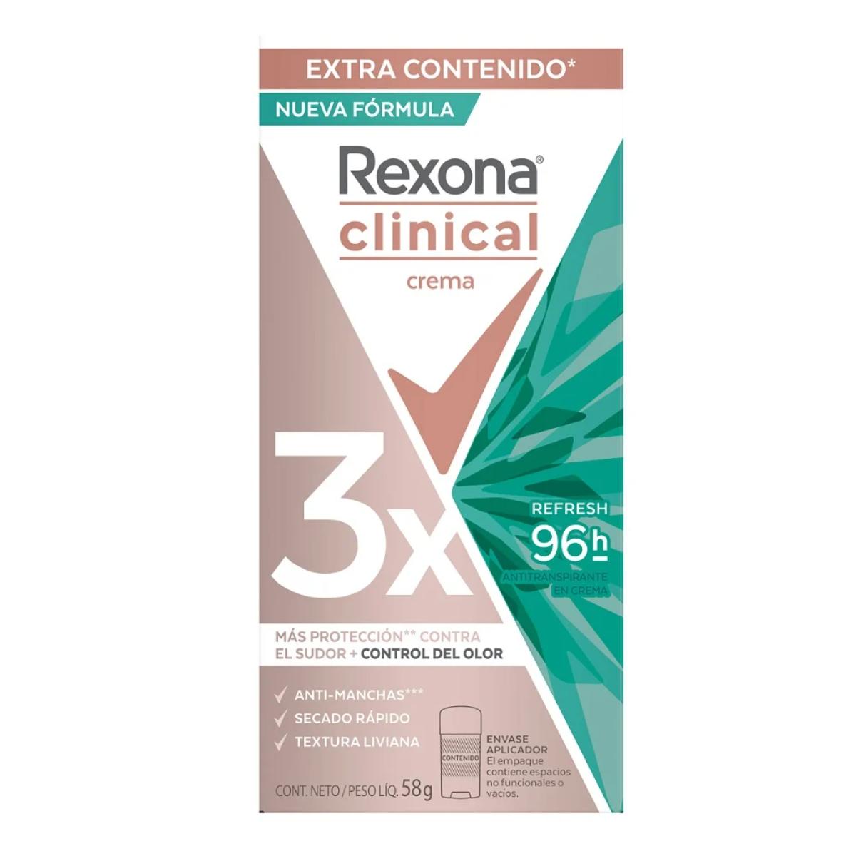 DS ANT REXONA CLINICAL REFRESH 12/58GR