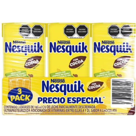 LCH MALT NESQUIK CHOCOLATE 9/3/185ML