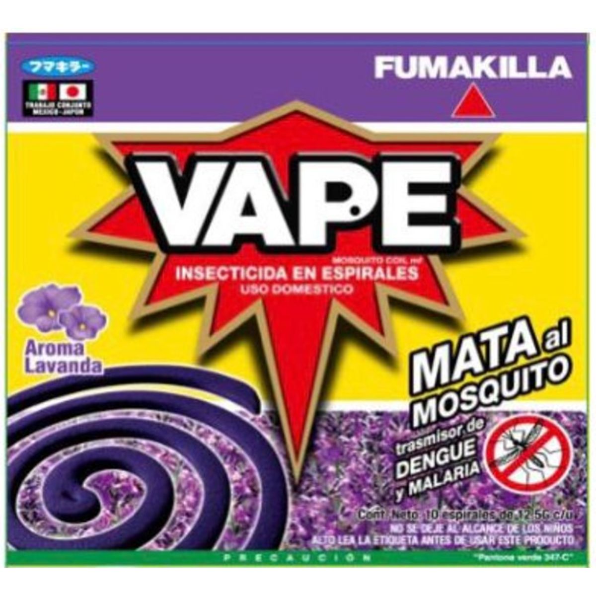 INS VAPE ESPIRALES LAVANDA 24/10PZ