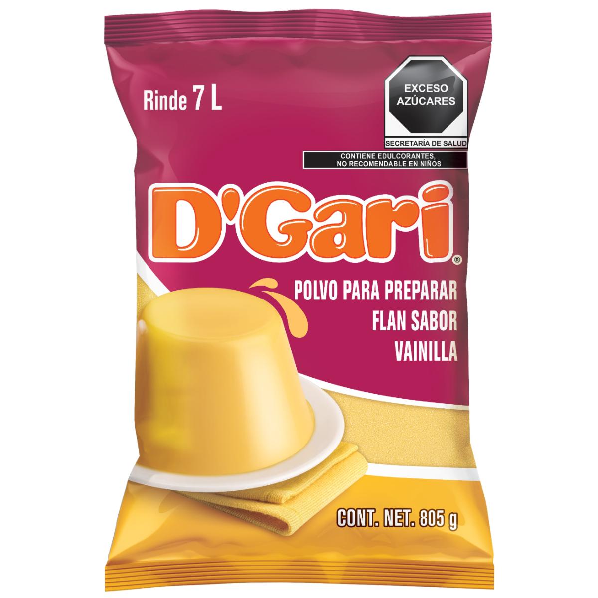 FLAN DGARI VAINILLA 10/805GR