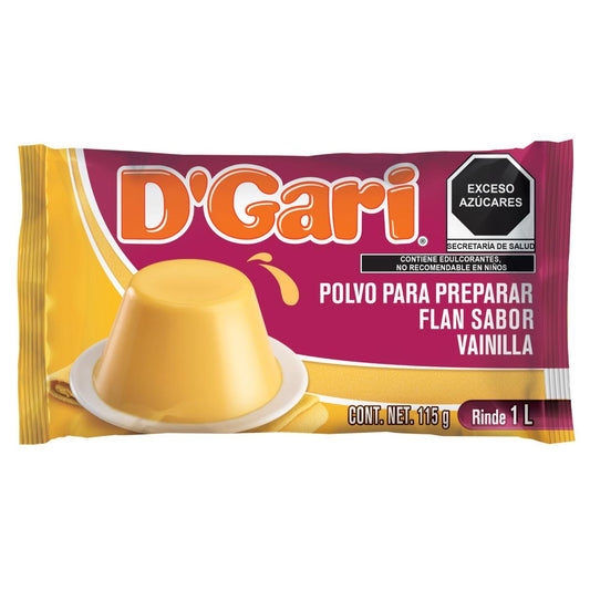 FLAN DGARI VAINILLA 50/115GR