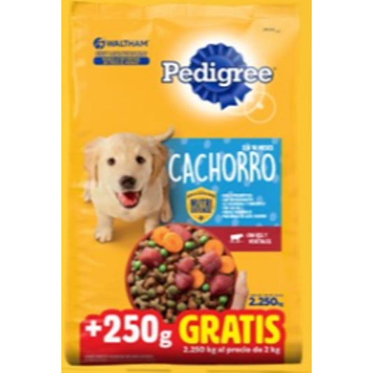 MASC PEDIGREE CACH CAR/VEG+250GR 2KG