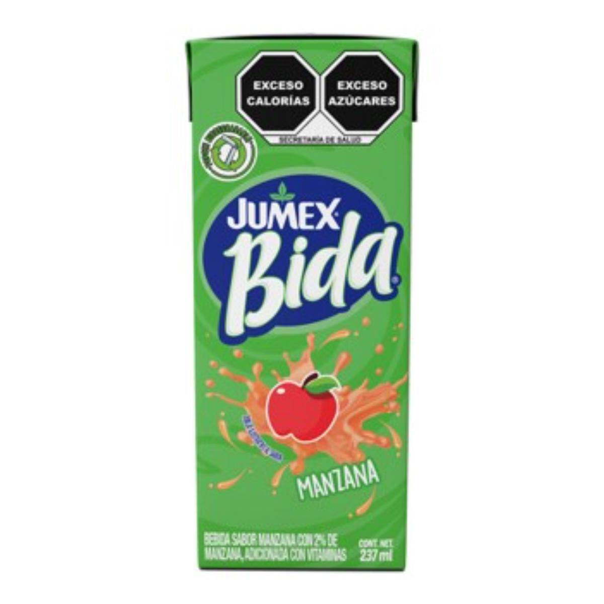 JUG JUMEX BIDA MANZANA24/237ML