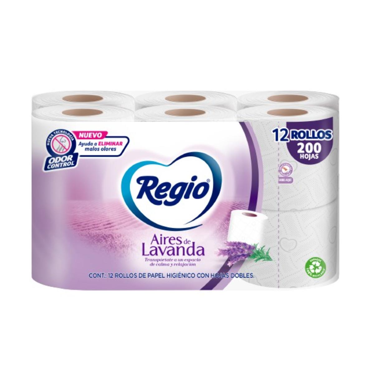 HIG REGIO AIRES D/LAVANDA 200HD 4/12ROLL