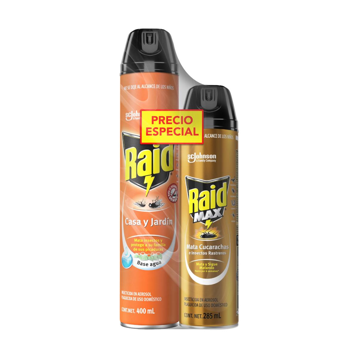 INS RAID CASA Y JARDIN+RAID MAX6/400ML