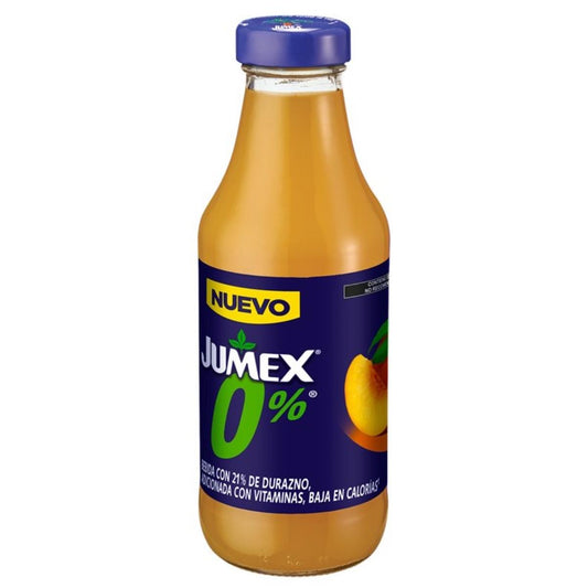 JUG JUMEX 0% DURAZNO BOTELLA12/413ML