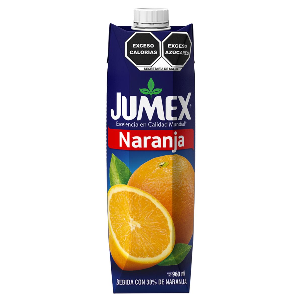 JUG JUMEX NARANJA PRISMA12/960ML