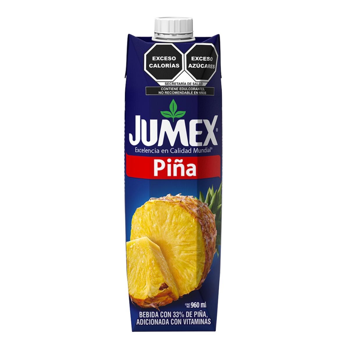 JUG JUMEX PIÑA PRISMA 12/960ML